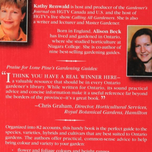 Annuals For Ontario: Publisher: Lone Pine Written-by Alison Beck & Kathy Renwald - Picture 2 of 4